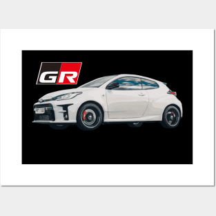 Toyota GR Yaris Posters and Art